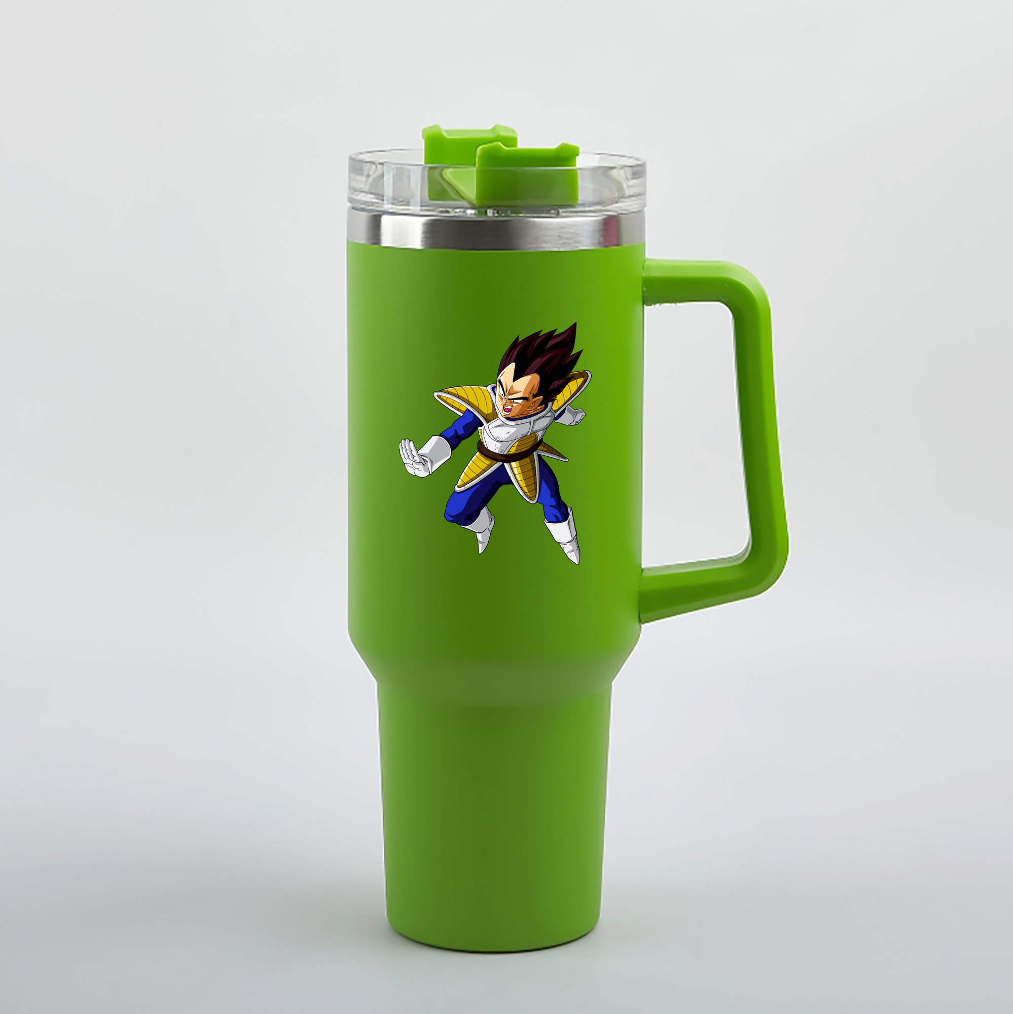 （画像用） ドラゴンボール ベジータ四世（Bejīta Yonsei）DRAGON BALL Vegeta IV 1200mL車用タンブラー（カラープリント）